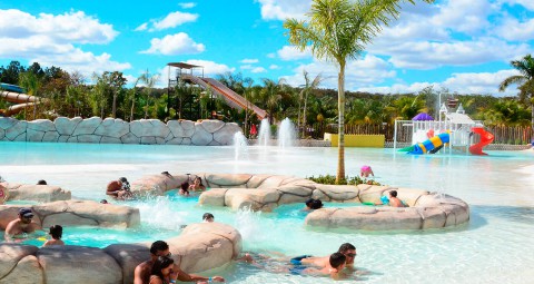 Lagoa Termas Parque e Lagoa EcoPraia em Caldas Novas