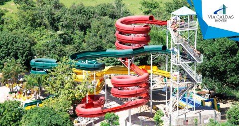 Piazza diRoma em Caldas Novas