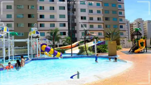 Aluguel para temporada no Riviera Park Thermas Flat Service em Caldas Novas