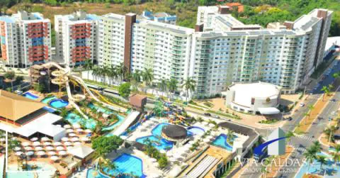 Aluguel para temporada no Riviera Park Thermas Flat Service em Caldas Novas