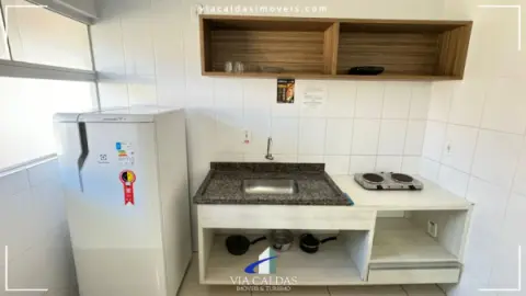 Apartamento à Venda no Condomínio L'acqua diRoma IV em Caldas Novas