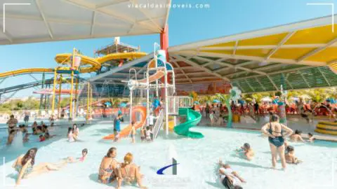 Ingresso diRoma Acqua Park em Caldas Novas