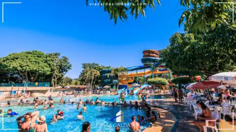 Ingresso diRoma Acqua Park em Caldas Novas