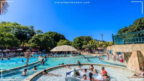 Ingresso diRoma Acqua Park em Caldas Novas
