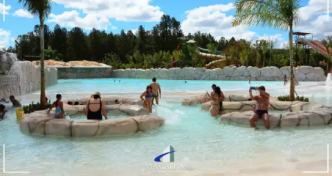 Ingresso Lagoa Termas Parque em Caldas Novas