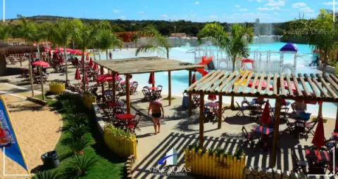 Ingresso Lagoa Termas Parque em Caldas Novas