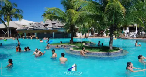 Ingresso Náutico Praia Clube em Caldas Novas