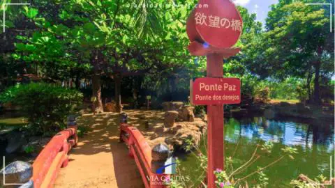 Jardim Japonês em Caldas Novas