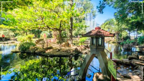 Jardim Japonês em Caldas Novas