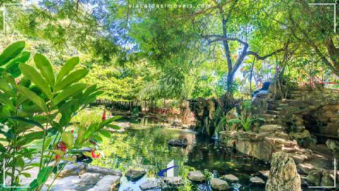 Jardim Japonês em Caldas Novas