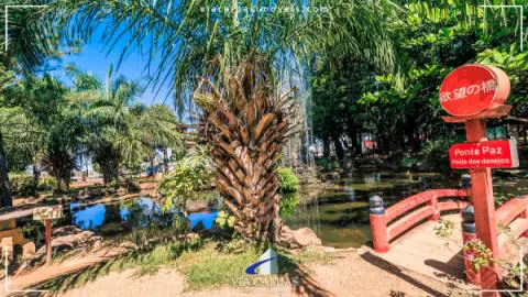 Jardim Japonês em Caldas Novas