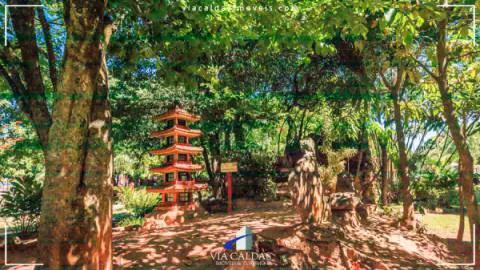 Jardim Japonês em Caldas Novas