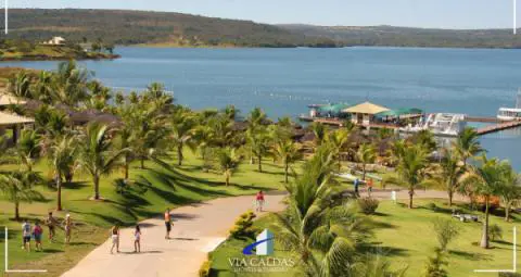 Lago Corumbá em Caldas Novas