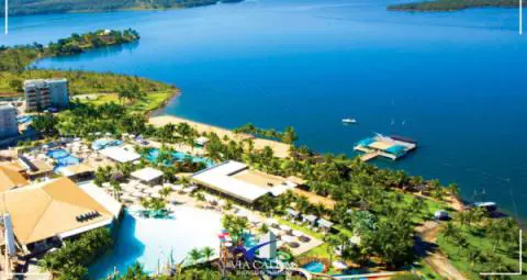 Lago Corumbá em Caldas Novas